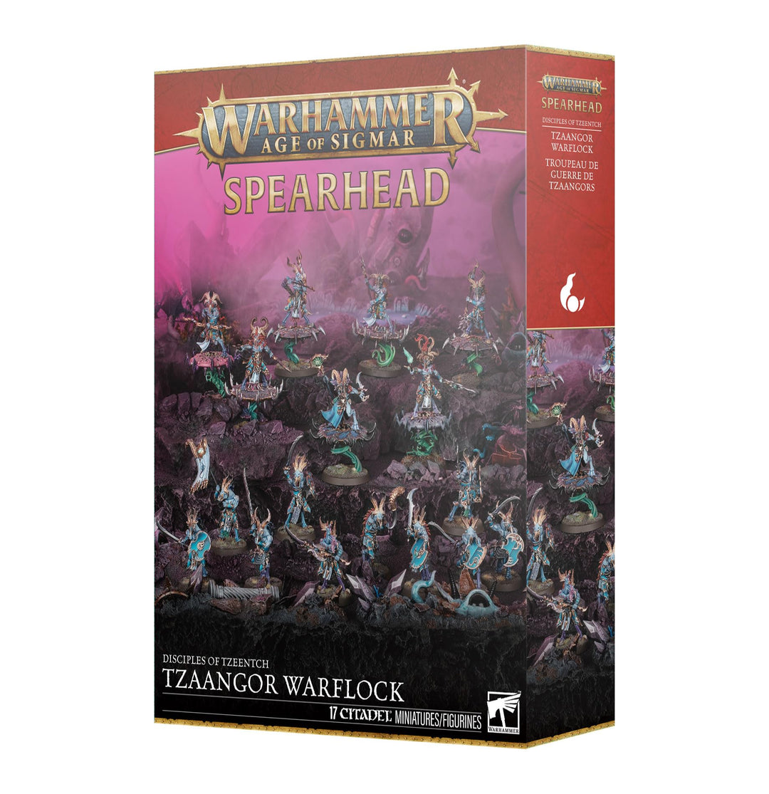 W-AOS: Disciples of Tzeentch - Tzaangor Warflock (17 Figuren)