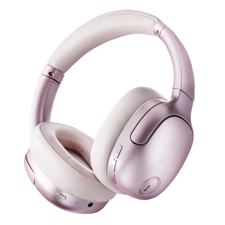 Intenso O400HA Over-Ear Kopfhörer - Hybrid Active Noise Cancelling, bis zu 75 Stunden Laufzeit und B