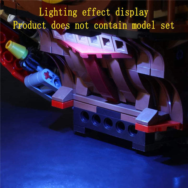 GEAMENT LED Licht-Set Kompatibel mit Lego Ninja-Flugsegler Spielset (Destiny's Bounty) - Beleuchtung