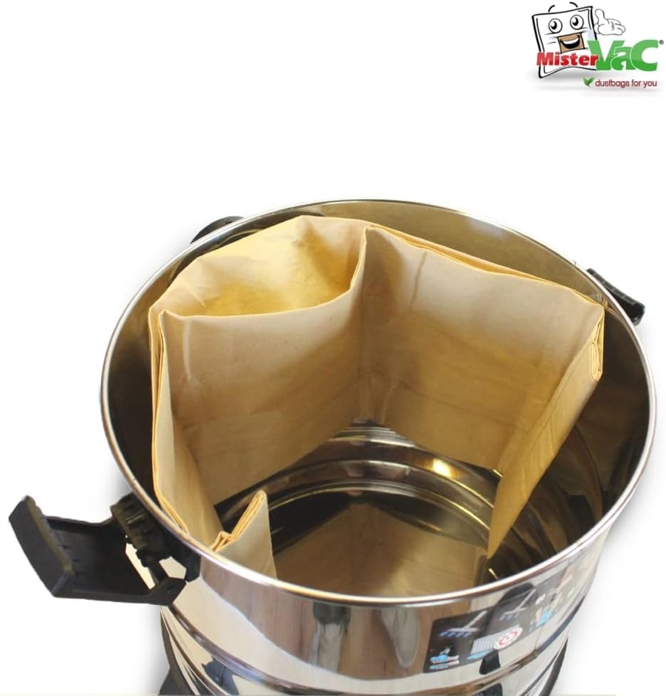 MisterVac | 10 Staubsaugerbeutel kompatibel mit Parkside PWD 12 A1,332961_1907