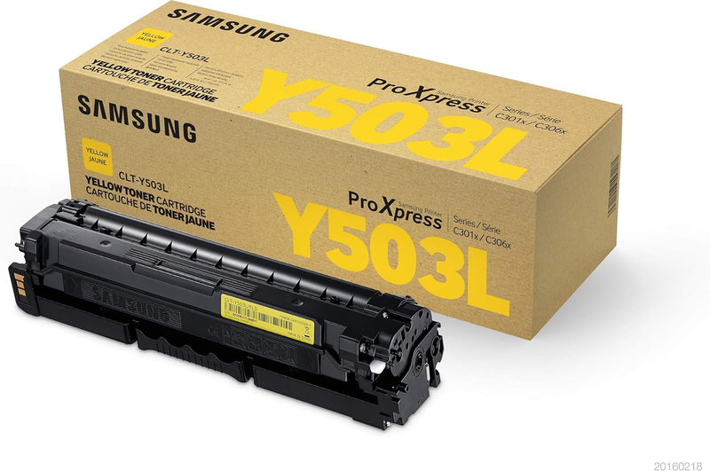 HP CLT-Y503L/ELS (SU491A) Original Toner Gelb (Kompatibel mit: SL-C3010ND, C3010DW, C3060ND, C3060FR