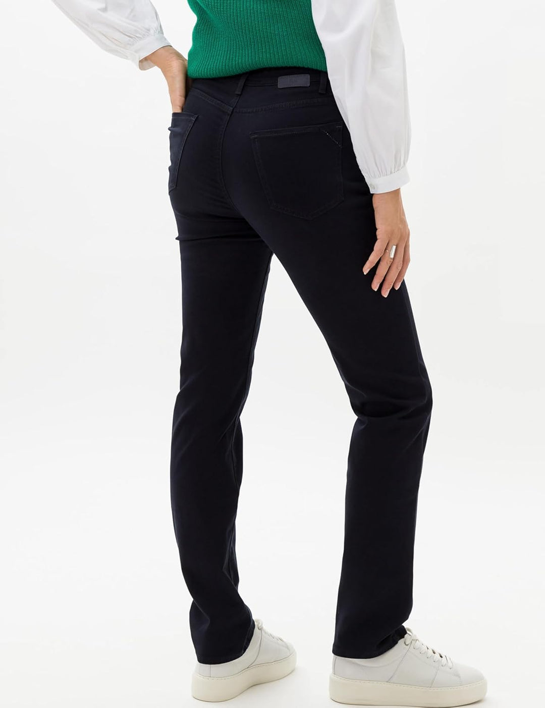 BRAX Damen Style Mary Winter Dream Hose, Marine