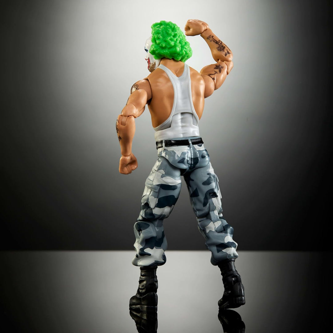 Mattel WWE Elite Collection Actionfigur & Zubehör, Premium Live Event Bushwhacker Luke mit austausch