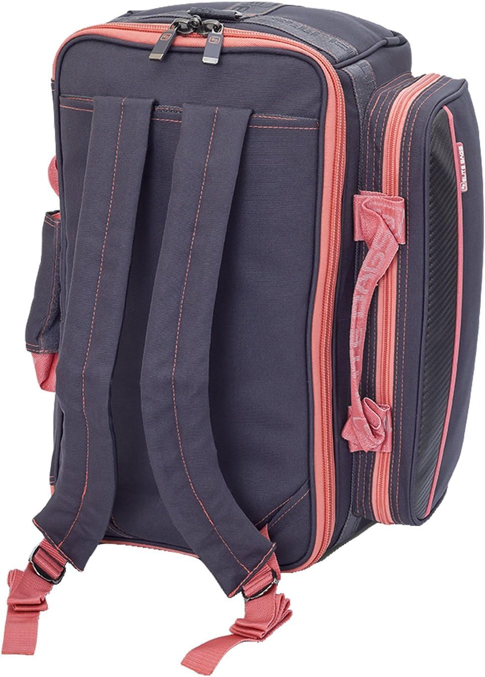 EB GP'S Softbag-Arzttasche (Verschiedene Farbvariationen) (grau-rosé), Grau-rosé