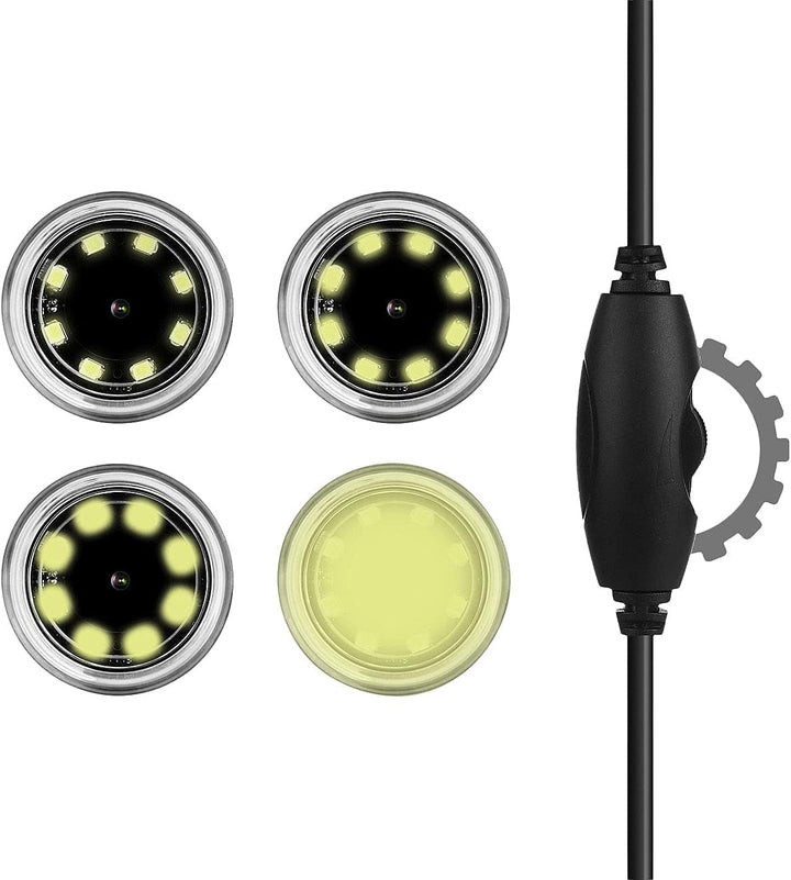 Somikon Microskop: 3in1-USB-Mikroskop mit Kamera, Ständer, 1000-fach Vergrösserung, 8 LEDs (USB Lupe