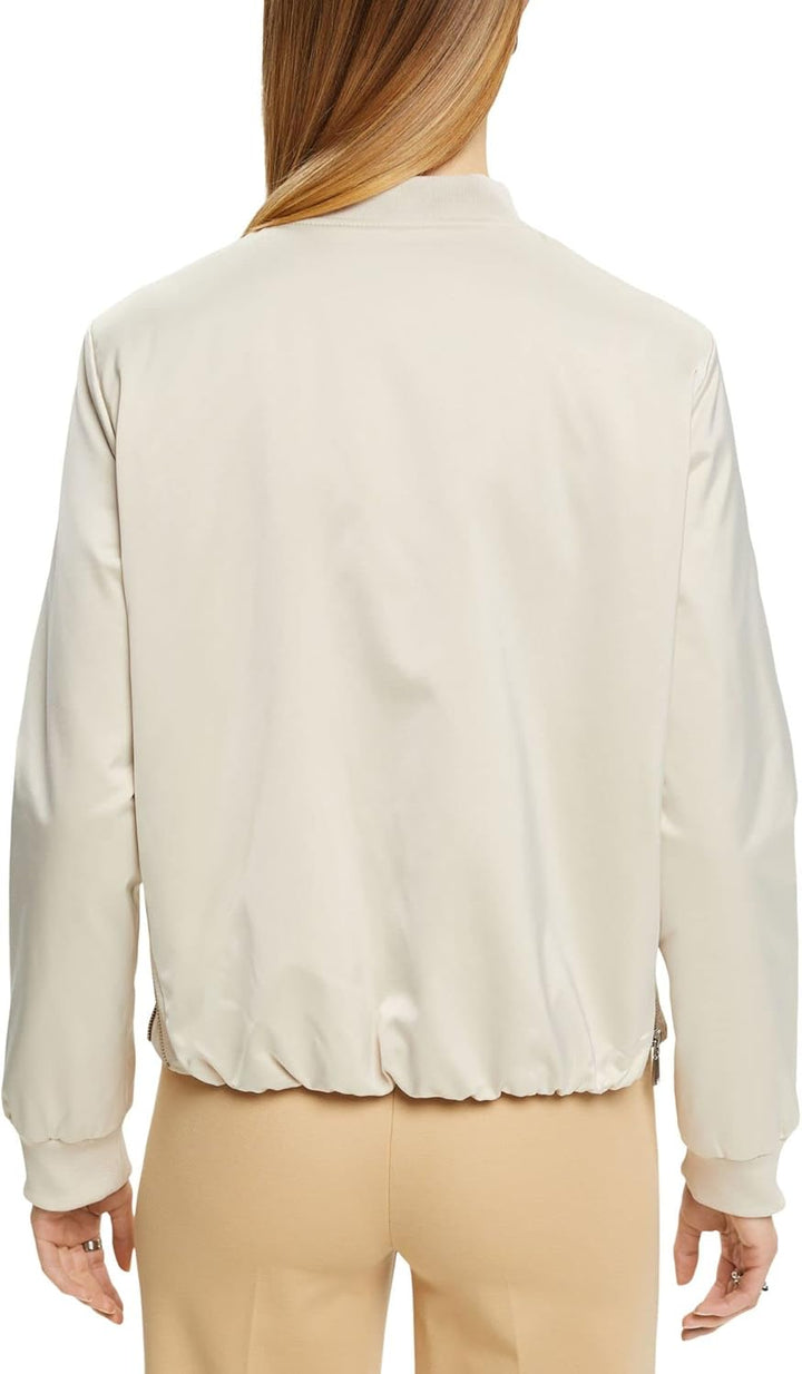 ESPRIT Collection Blouson im Bomber-Style XL 260/LIGHT TAUPE, XL 260/LIGHT TAUPE