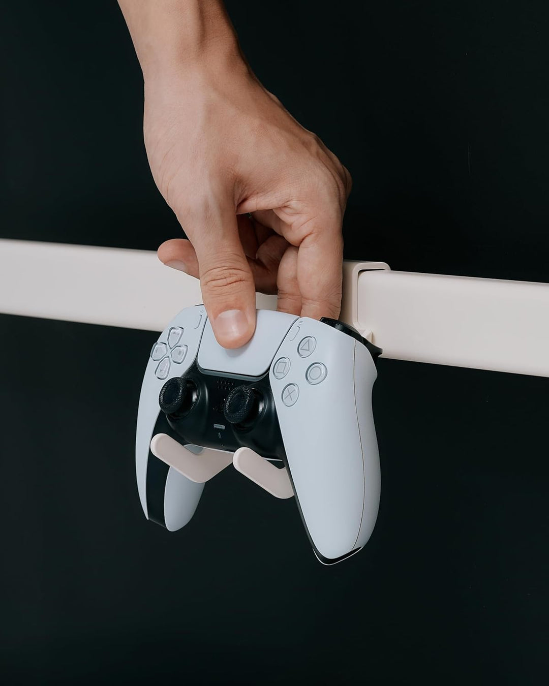 Pedestal Controller Halterung Pearl für TV-Ständer, PlayStation – Beige | Platzsparendes, stilvolles