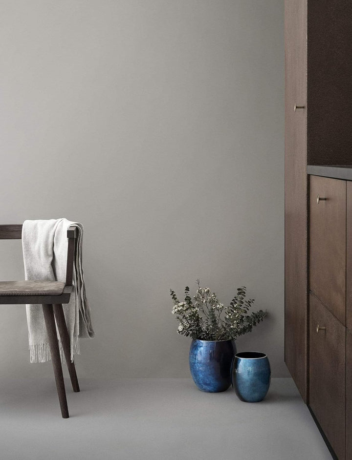 Stelton Stockholm Ø 203, Gross-Horizon Vase, Aluminium, 25.5 x 25.5 x 26 cm