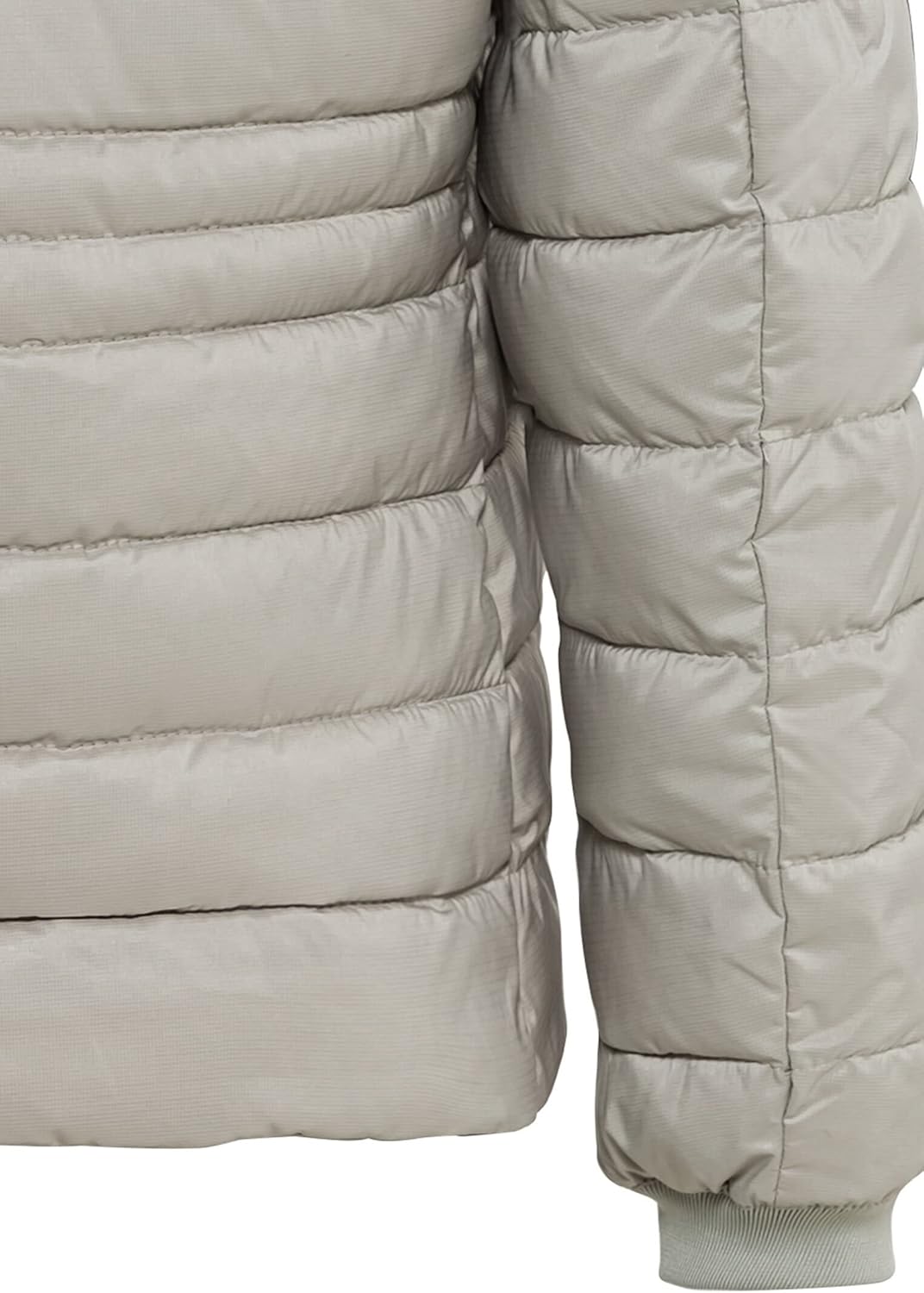 camel active Damen Steppjacke mit Abnehmbarer Kapuze 38 Grau, 38 Grau