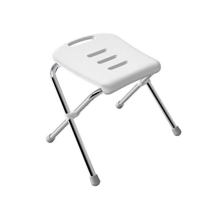 Spirella Vivawell Duschhocker Badhocker Duschklappsitz klappbar mit rutschhemmenden Füssen