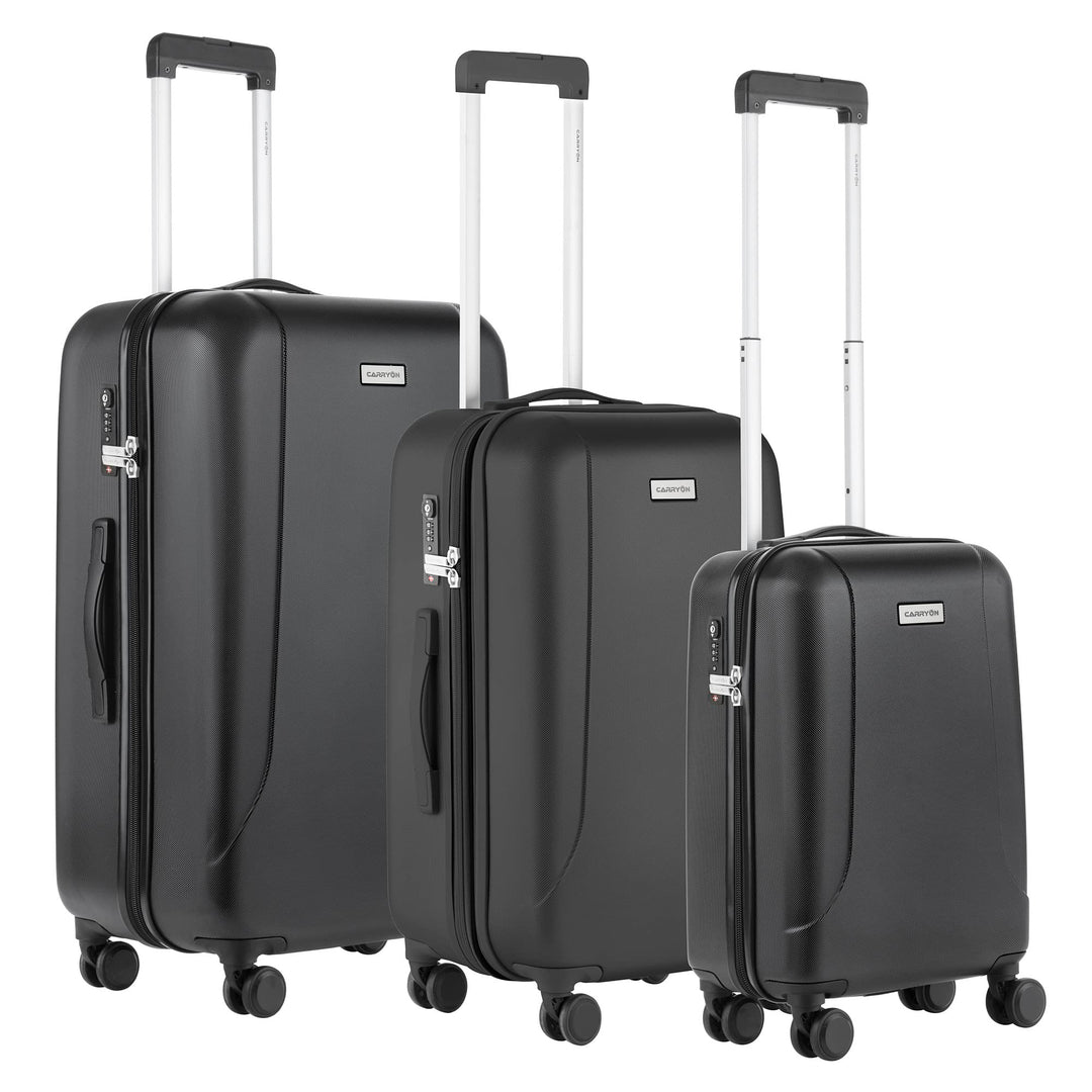 CarryOn Skyhopper Hartschale Kofferset 3 teilig - Gepäckset Reisekoffers TSA - Polycarbonate - TSA O