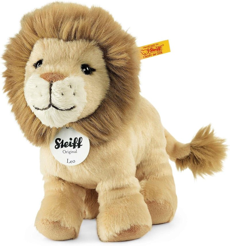 Steiff 066658 Leo Lion Löwe, Beige, 16 cm, Beige