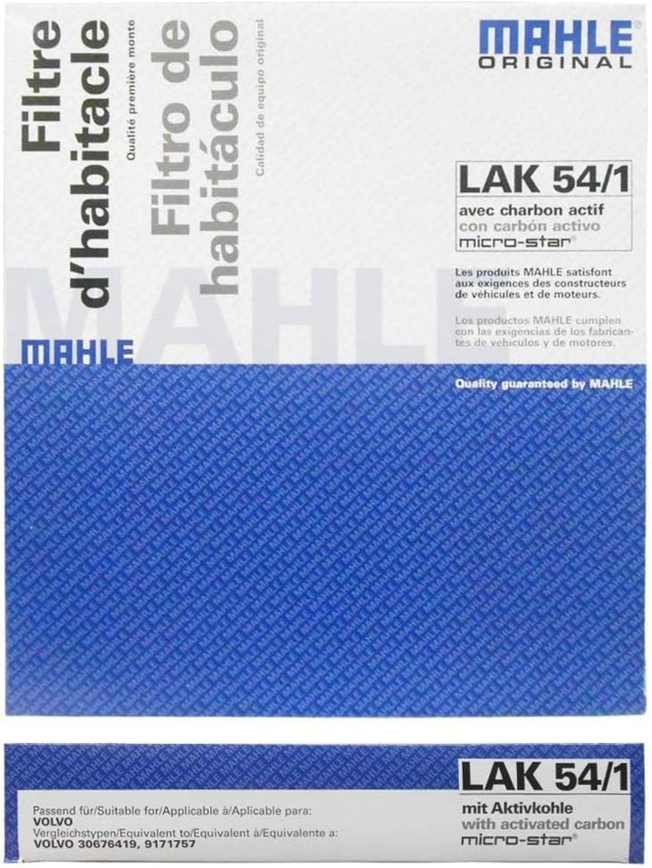 MAHLE LAK 54/1 Innenraumfilter