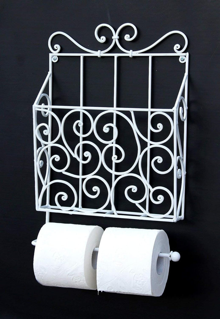 Ambiente Haus 92124 Zeitungs-/Toilettenrollenhalter 43 cm