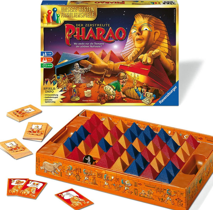 Ravensburger Schnappt Hubi, Gesellschafts- und Familienspiel, für Kinder und Erwachsene & Der zerstr