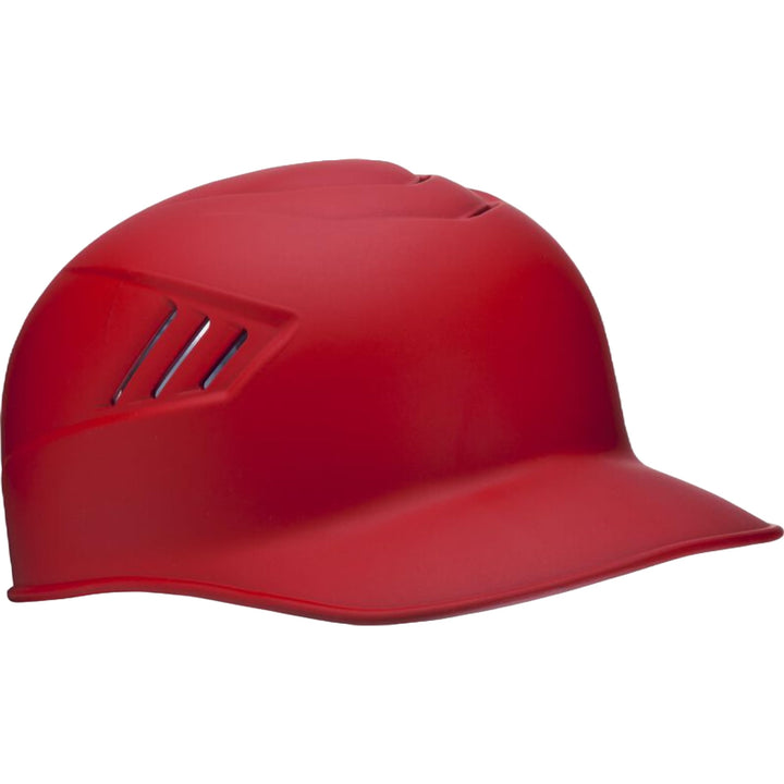 Rawlings Coolflo Base Coach-Helm, matt, Totenkopfkappe, Verschiedene Grössen/Stile Matt Scarlet X-La