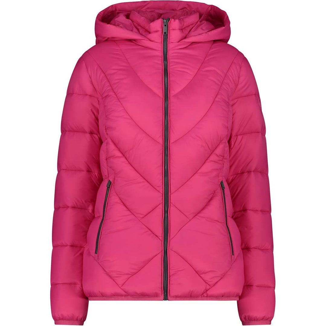 CMP Damen Hoodie Snaps Jacke Isolationsjacke 36 -B870 fuchsia, 36 -B870 fuchsia