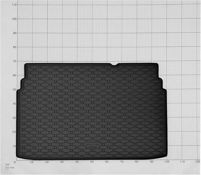 Passgenaue Kofferraumwanne und Gummifussmatten geeignet für OPEL Crossland X ab 2017 + Gurtschoner
