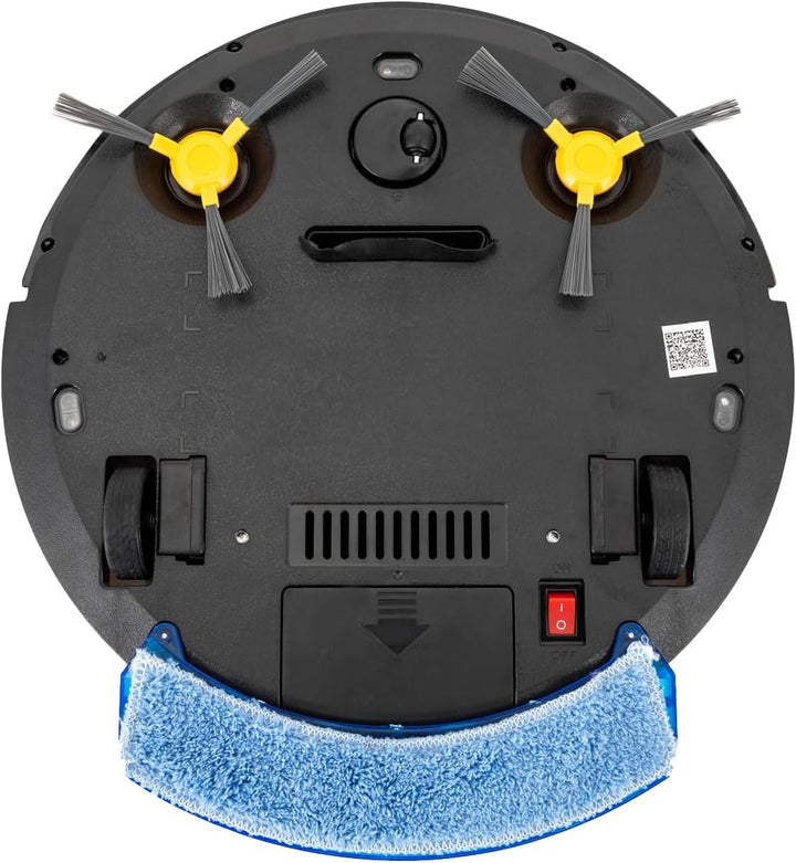 Roboterstaubsauger, 15 W Saugroboter mit Fernbedienung und 150 ml Wassertank, 3-in-1-Modus, 1800 Pa