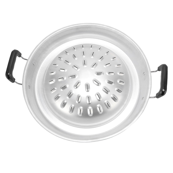 Thai Korean BBQ Grill Pfanne, 2 in 1 Sogar Heizung Heisstopf Grill Holzkohlewanne Eisen -Grillschale