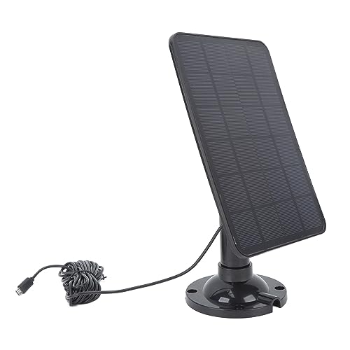 SUNGOOYUE Kamera-Solarpanel-Ladegerät, 10 W, 5 V, Micro-USB, Monokristallines Silizium, Solar-Ladepa