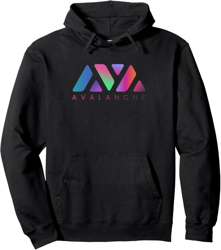 Avalanche AVAX Logo Image Cryptocurrency Pullover Hoodie