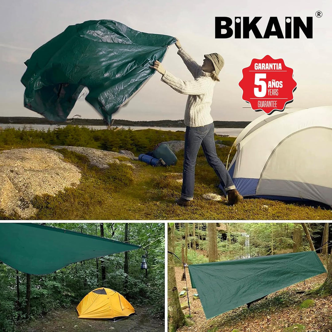 Lona universal impermeable extra resistente de 8x12m verde. Standard 8x12m, Standard 8x12m