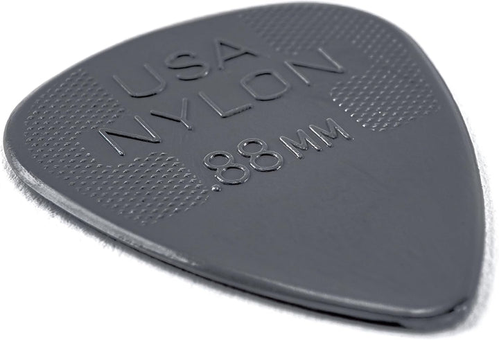 Dunlop 44R88 Gitarrenplektren, 72 Stück 72 Stück Standard-Nylon 0,88mm, 72 Stück Standard-Nylon 0,88