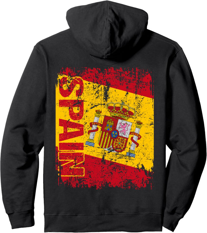 SPANIEN Flagge | Damen Herren Kinder SPANIEN Pullover Hoodie