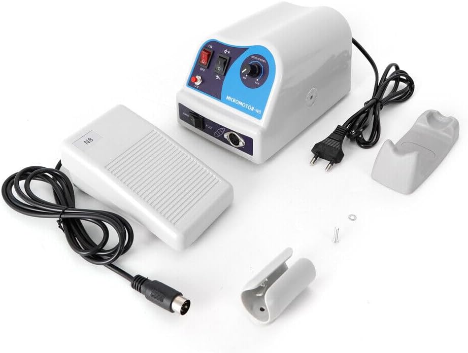Professionelles Mikromotor Poliergerät, Handstück, Kontrolleinheit, 45K U/min, 2.35mm - Perfekt für