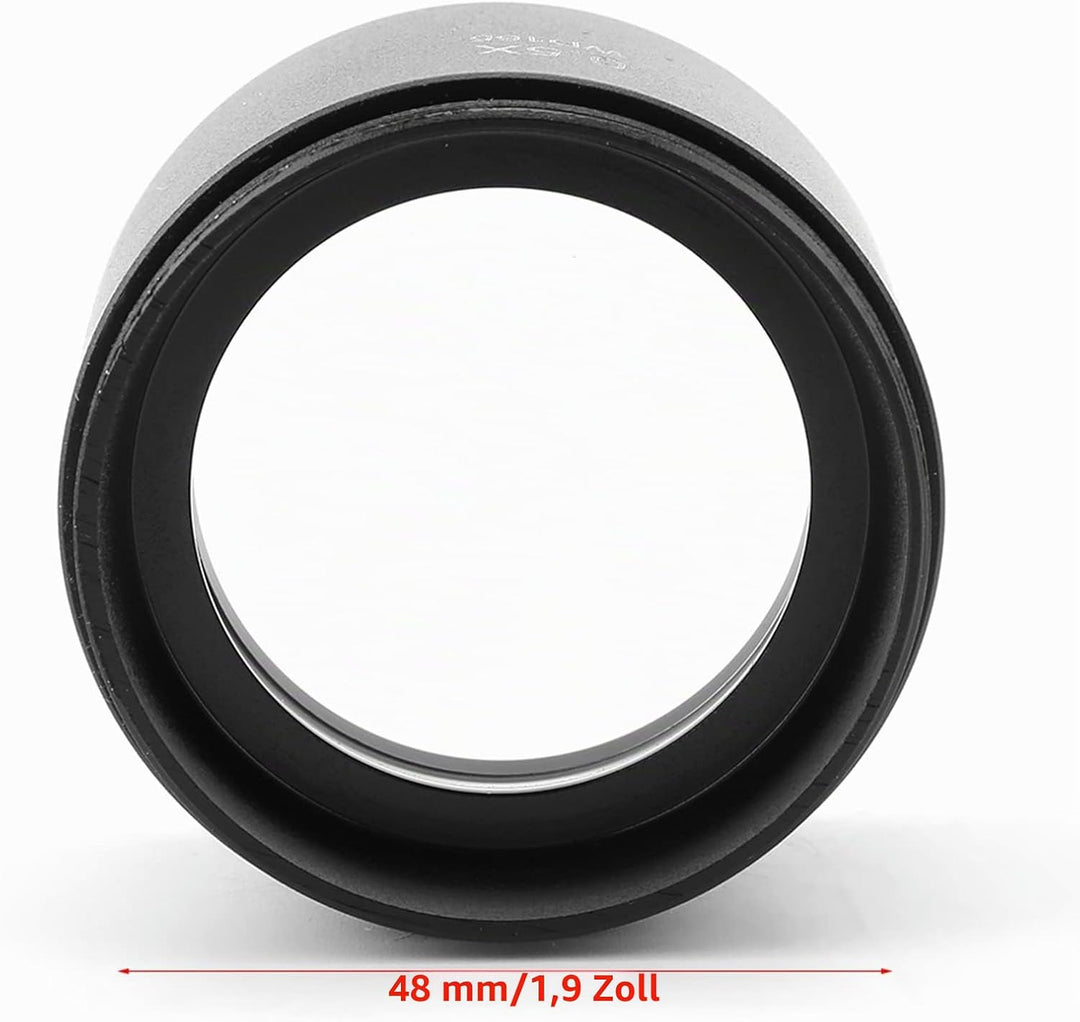 Objektivlinse KP-0.5X Mikroskop Objective Lens mit 48 mm (1-7/8 "") - Montagegewinde