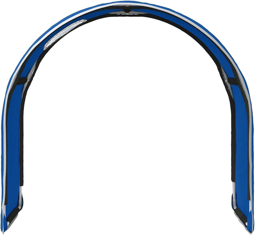 Bettunnel 2 Stück Blau aus Polyester 211 x 52,5 x 2 cm, modulares Schlafzimmer Zubehör mit Montage,