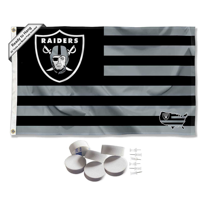 Las Vegas Raiders Nation Banner und Wandteppich