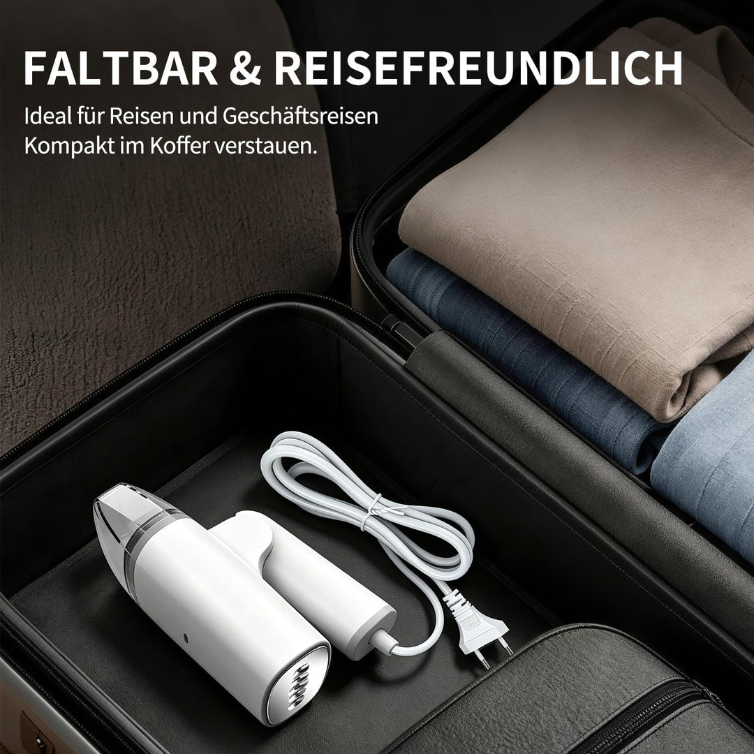 Steamer Dampfglätter, 1300W Dampfbügeleisen Reisebügeleisen Steam iron, 5s Blitzschnelles Aufheizen,