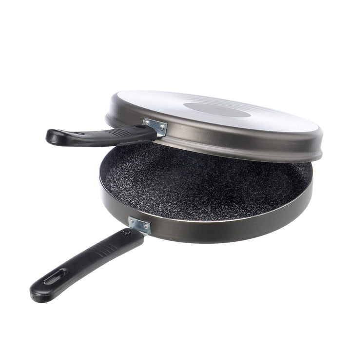 Alluflon Tradition Italien Miniofen unten, Aluminium, schwarz, 26 cm, 26 cm
