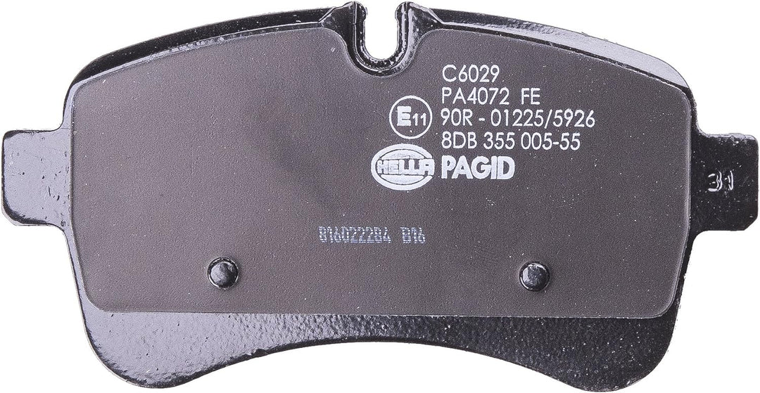 HELLA PAGID 8DB 355 005-551 Bremsbelagsatz - C6029 - Dicke/Stärke: 21mm - Bremssystem: Brembo - für