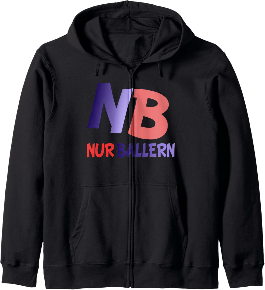 Techno Spruch Saufen Vatertag Nur Ballern Sprüche Kapuzenjacke