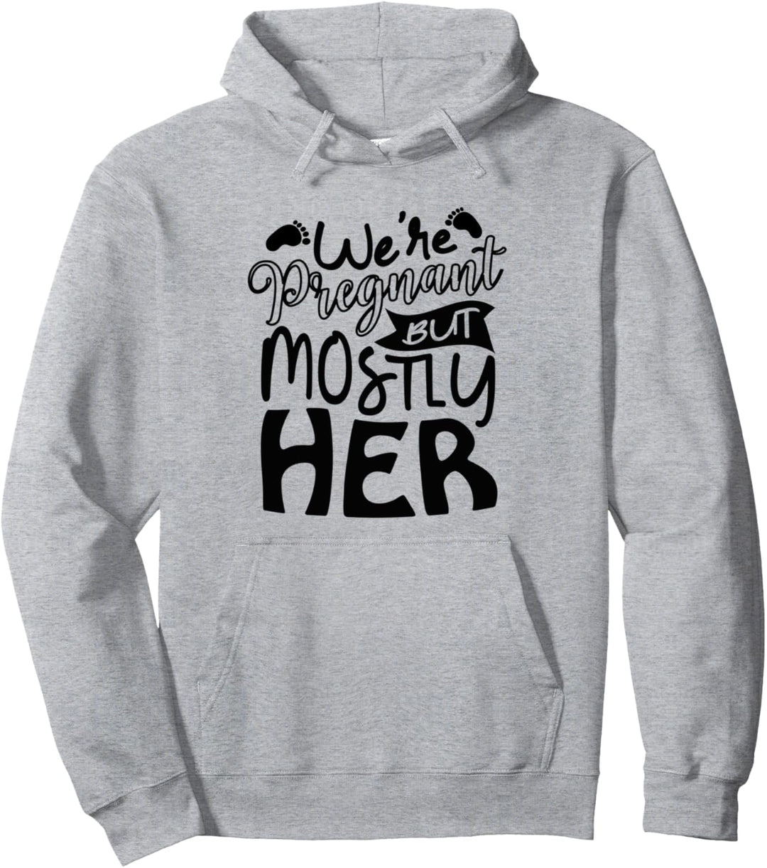 Schwangere werdende Eltern Familie Neugeborene Pullover Hoodie
