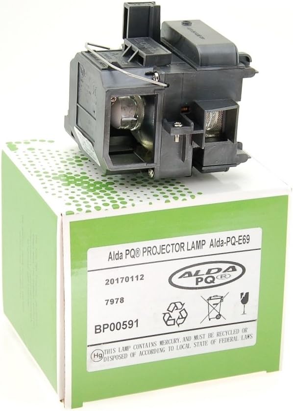 Alda PQ-Premium, Beamerlampe/Ersatzlampe für EPSON EH-TW9200 Projektoren, Lampe mit Gehäuse