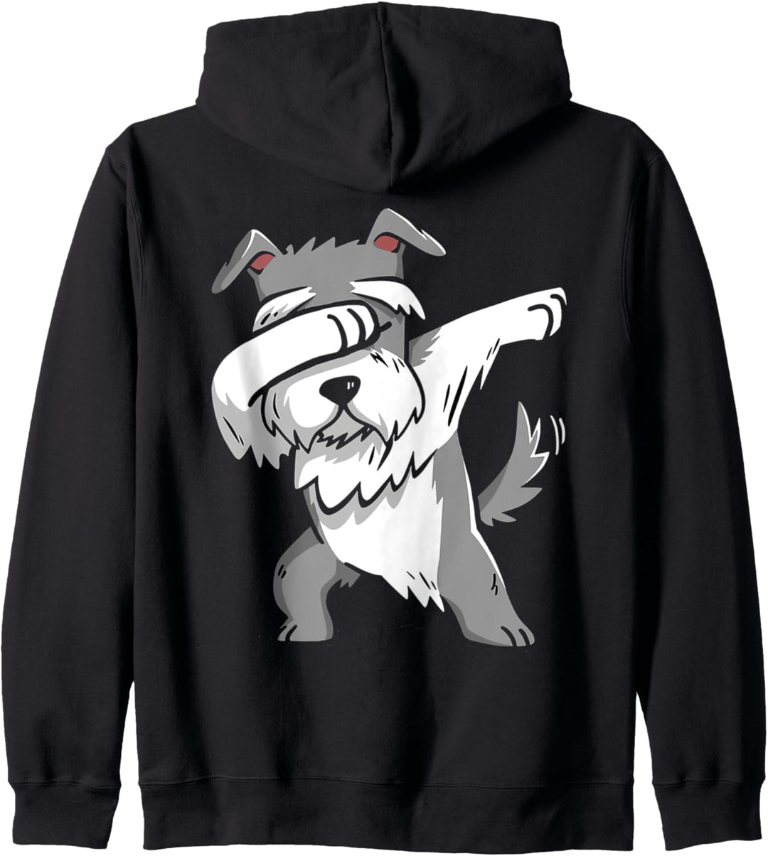 Dabbing Schnauzer Kapuzenjacke