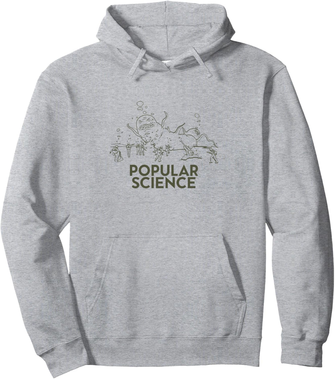 It's Alive! Popular Science Magazine Original Artwork Pullover Hoodie