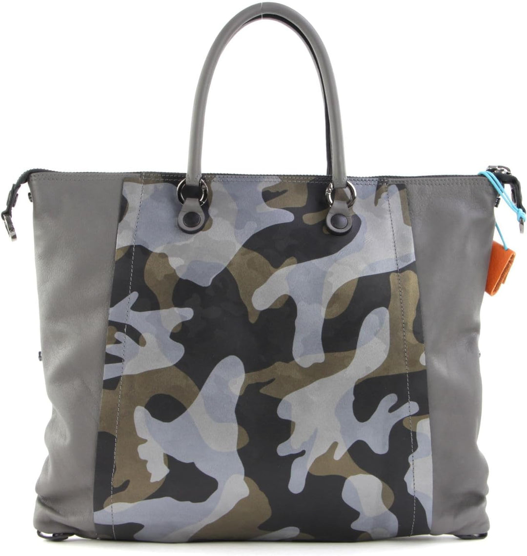 Gabs Bellona Flat Bag L Asfalto + Mimetico Grigio