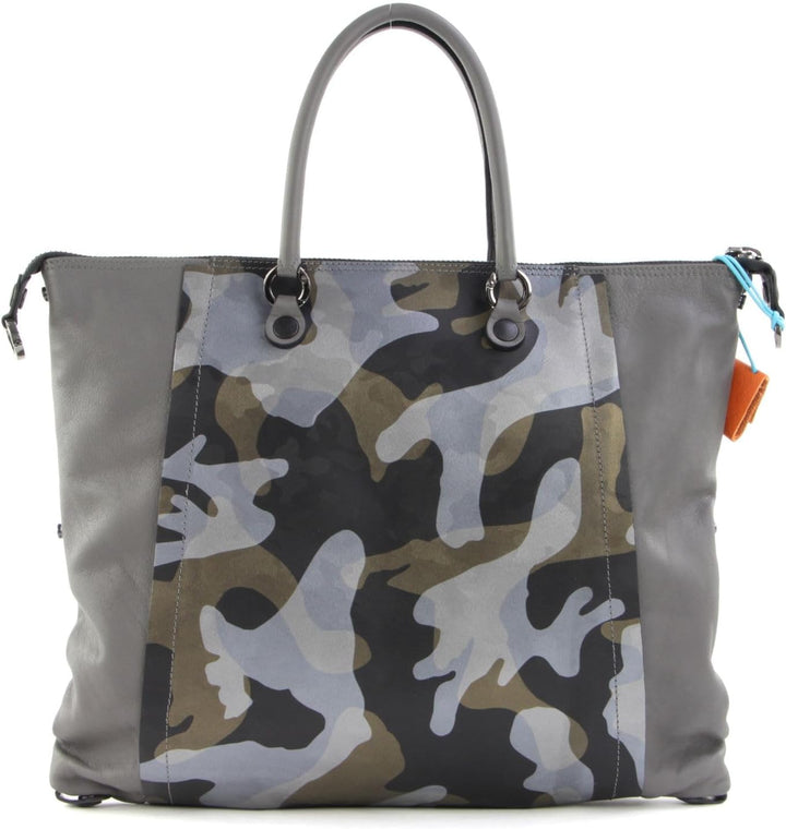 Gabs Bellona Flat Bag L Asfalto + Mimetico Grigio