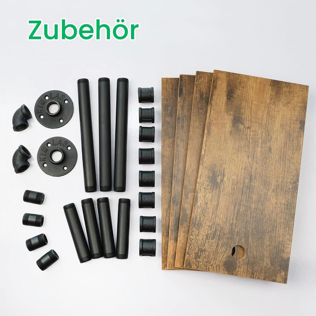 Drehbarer Fensterpflanzenständer Massivholz - Wandmontiertes Pflanzenregal für Küche, Bar &amp; Wohnzimm