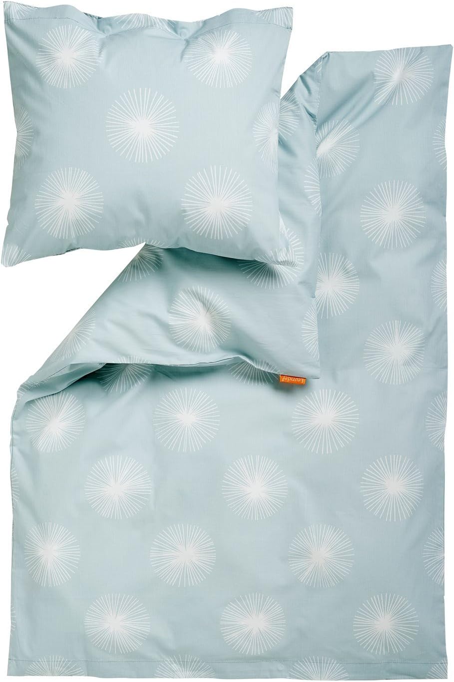 Leander Bettwäsche Kinderbettwäsche Flora 100x135 cm - Misty Blue - Original