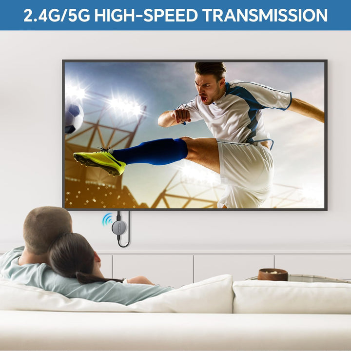 Miracast Dongle DLNA AirPlay HDMI Display Adapter Wireless Plug & Play Streaming Video und Audio von