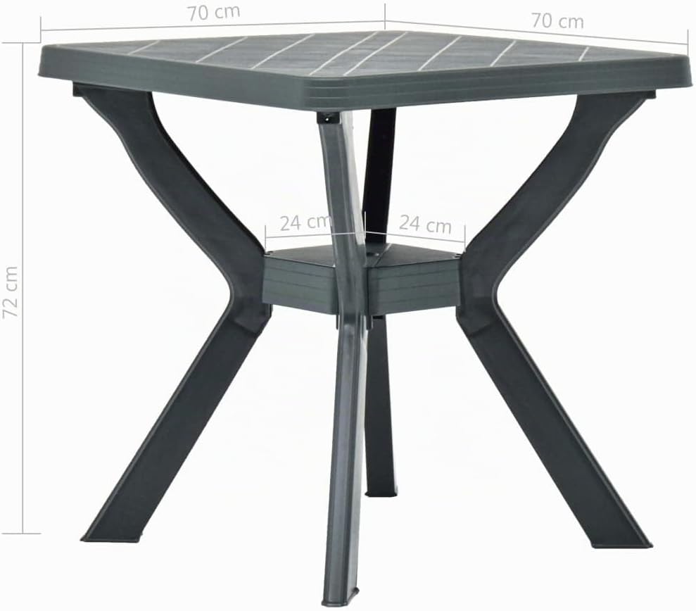 vidaXL Bistrotisch Gartentisch Balkontisch Beistelltisch Stehtisch Terrassentisch Campingtisch Essti