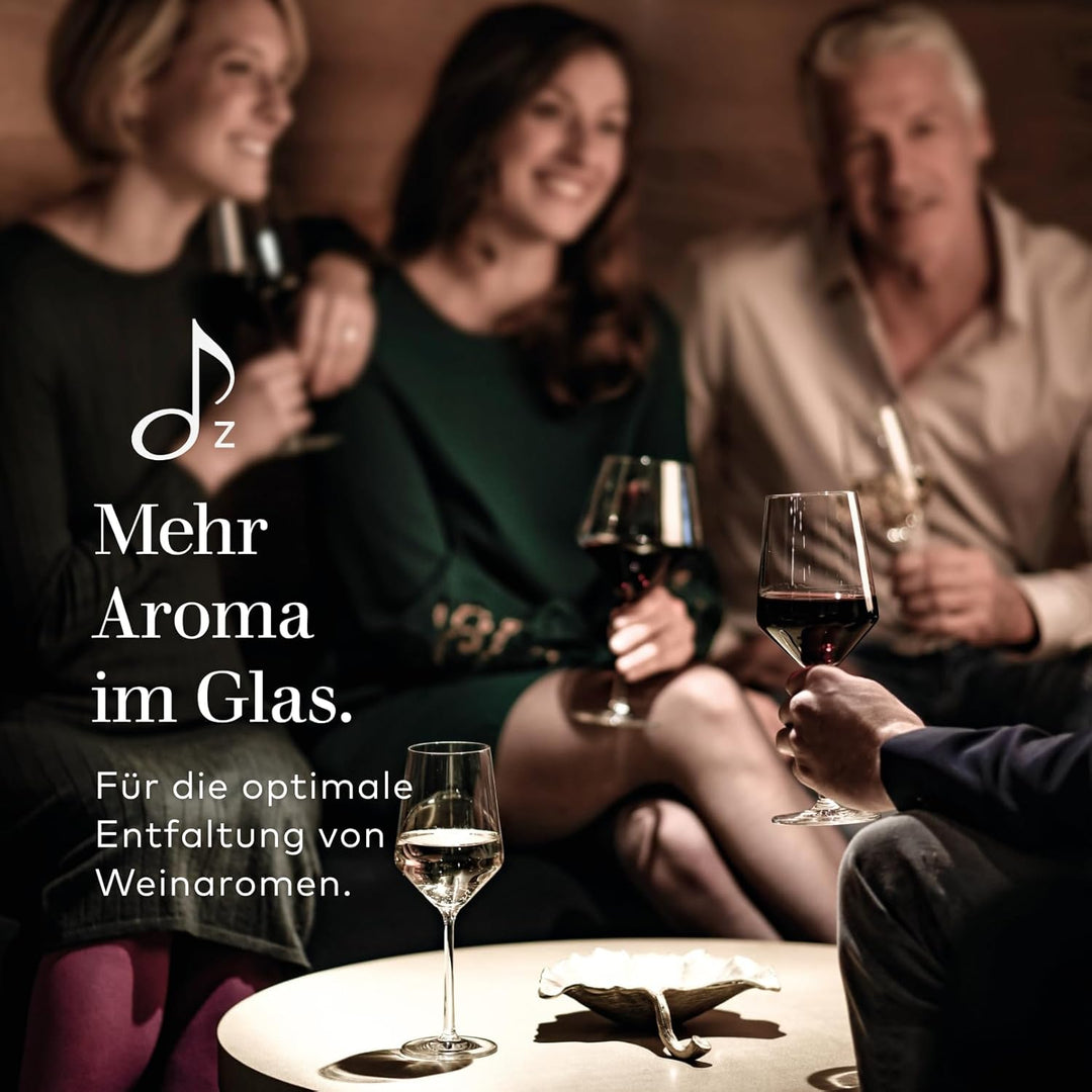 Zwiesel Glas Rotwein Dekanter Pure (1 Stück), edle Karaffe für Rotwein mit Drop Protect Technologie,