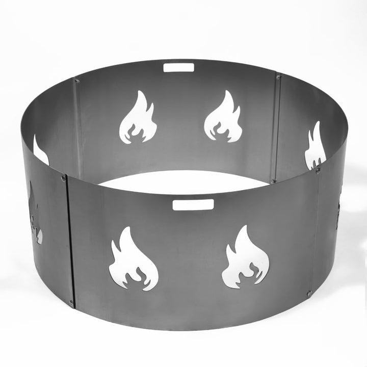 Czaja® Feuerschale Bonn 80 cm mit Funkenschutz Flamme | Feuerschalen mit Funkengitter für den Garten