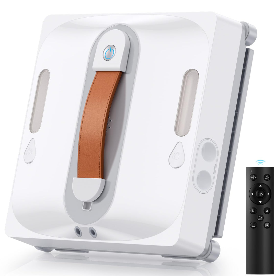 Lubluelu Smart Fensterputzroboter, 8KPa Saugkraft, Automatische Routenplanung, Kantenreinigung, Wasc
